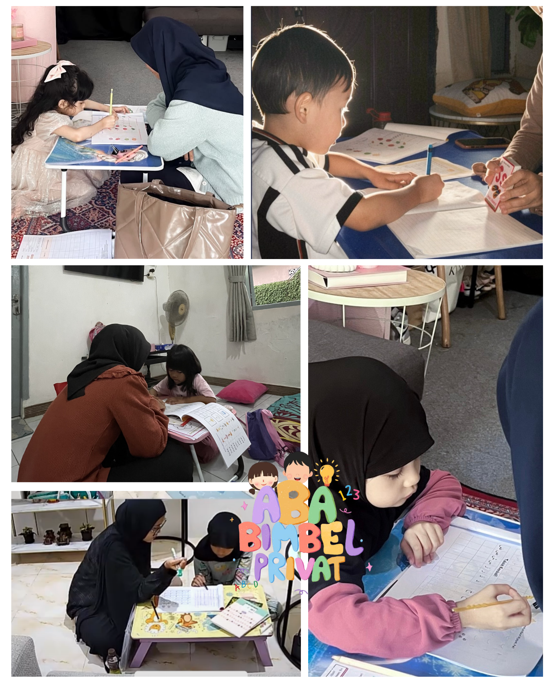 Aktivitas belajar bersama tutor